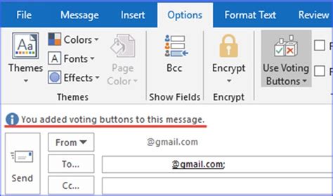 voting buttons in excel|Use voting buttons in messages .